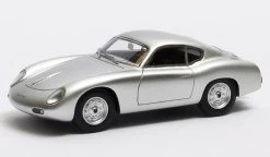 1/43 Porsche 356 Zagato Carrera Coupe 1958 Silver Diecast Car Model By ACME