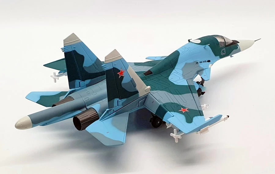 Gaincorp 1/72 Scale GC01 - Russian Sukhoi SU-34 Flanker Combat Aircraft - Image 2