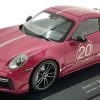 Minichamps 1/18 Scale Diecast 155 069172 - Porsche 911 Turbo S 2021 - Red