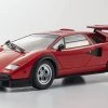 1/18 Kyosho Lamborghini Countach Walter Wolf (Red And Black) Diecast Model Car