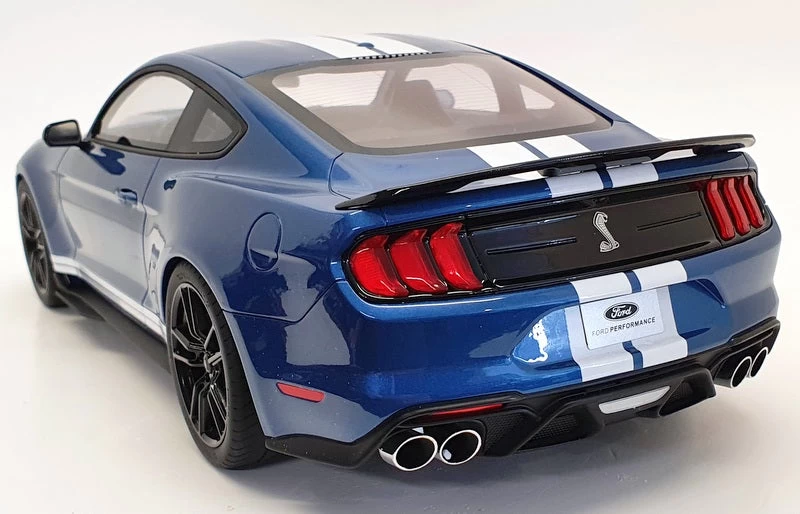 Acme 1/12 Scale Model Car US023 - 2020 Ford Shelby GT500 - Blue - Image 8