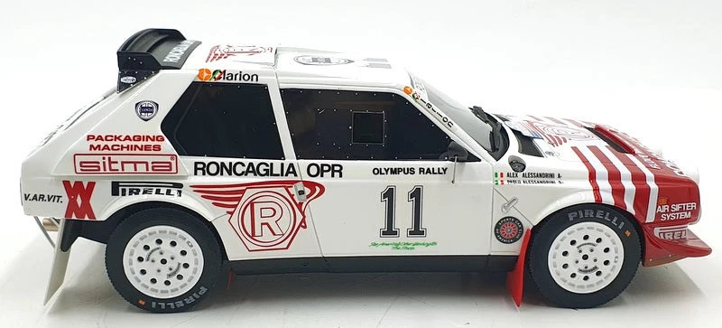 Otto Mobile 1/18 Scale Resin OT976 - Lancia Delta S4 Gr.B Alessandrini #11 - Image 4