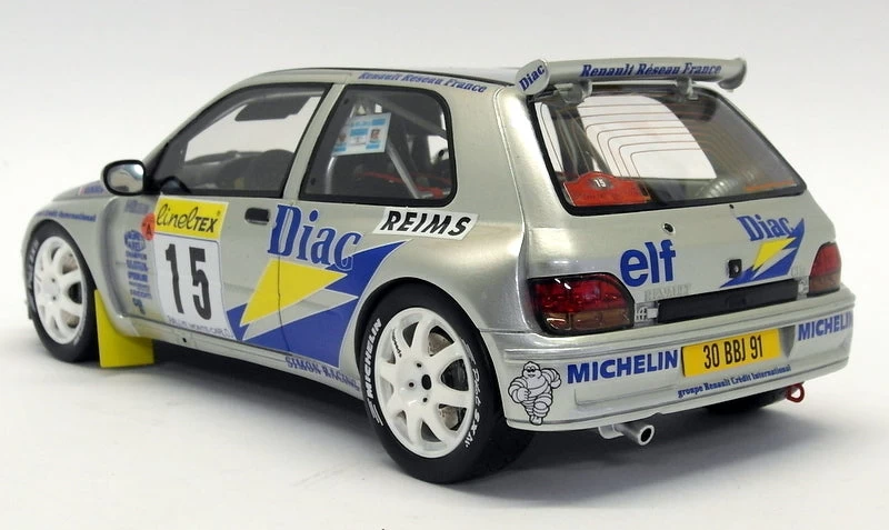 Otto 1/18 Scale OT289B Renault Williams Clio + Traffic Van / Trailer Rally Set - Image 5