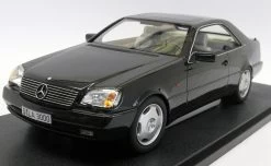Cult 1/18 Scale Resin CML 079-2 Mercedes Benz 600 SEC C140 1992 Black Metallic
