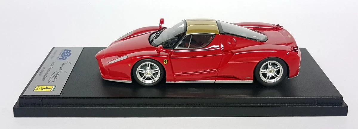 BBR 1/43 Scale Resin - BG294 Ferrari Enzo Pininfarina 2002 Red / Gold - Image 2