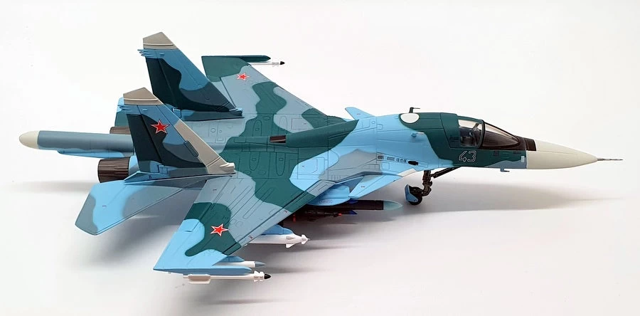 Gaincorp 1/72 Scale GC01 - Russian Sukhoi SU-34 Flanker Combat Aircraft - Image 4