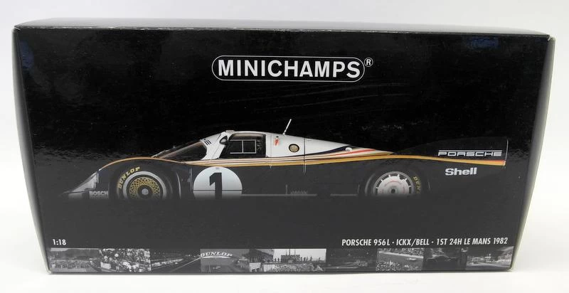 Minichamps 1/18 Scale Diecast 180 826901 Porsche 956L 24H Le Mans Winner 1982 - Image 9