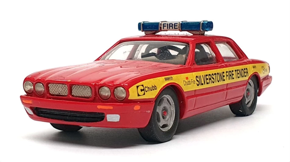 Gems & Cobwebs 1/43 Scale GC35 - Jaguar XJR Chubb Fire Car - Red