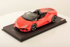 1/18 MR Collection Lamborghini Huracán EVO Spyder (Arancio Xanto Orange) Resin Car Model Limited