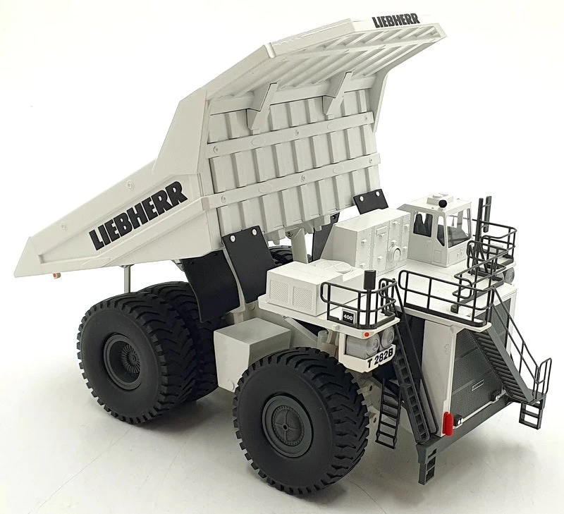 Conrad 1/50 Scale Diecast 2727/0 - Liebherr T 282 B Mining Truck - White - Image 4