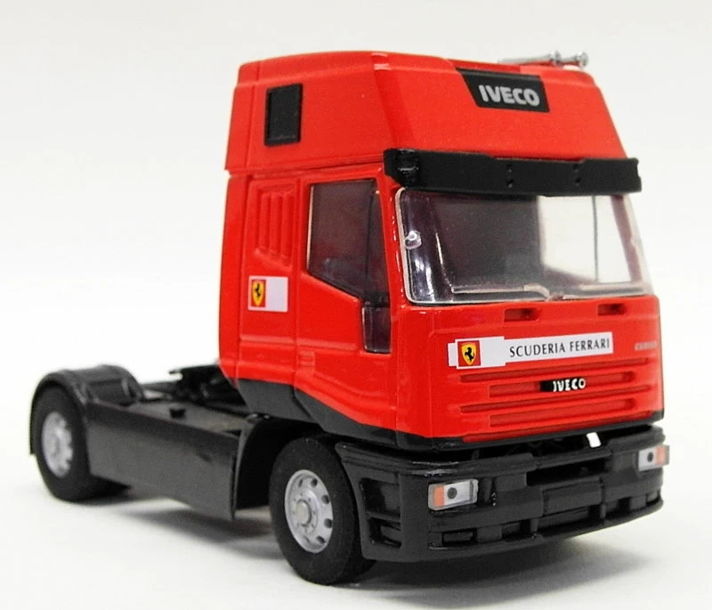 Old Cars 1/43 Scale OC17219 - Iveco F1 Car Transporter Truck - Scuderia Ferrari - Image 3