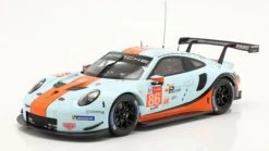 1/18 IXO Porsche 911 (991) RSR Gulf #86 24h Le Mans 2018 Car Model