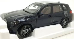 Norev 1/18 Scale Diecast 183283 - BMW X5 2019 - Blue Metallic