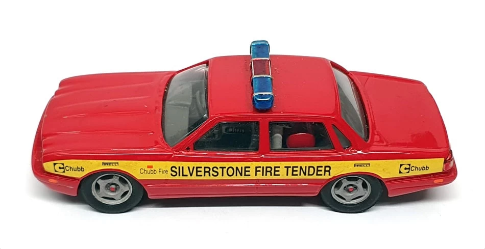 Gems & Cobwebs 1/43 Scale GC35 - Jaguar XJR Chubb Fire Car - Red - Image 4