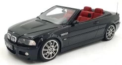 Otto Mobile 1/18 Scale Resin OT380 - BMW M3 E46 Convertible - Black