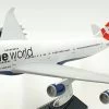Unbranded 17" (W/S) AF8 Boeing 747-400 British Airways One World