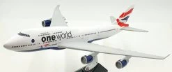 Unbranded 17" (W/S) AF8 Boeing 747-400 British Airways One World