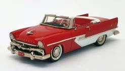 Madison Models 1/43 Scale 18 - 1956 Plymouth Belvedere Cherry Red/Eggshell White