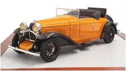 Chromes 1/43 Scale Chro018 - 1929 Bugatti De Villars Cabriolet - Orange