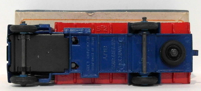 Vintage Dinky Supertoys 512 - Guy Platform Wagen - Blue Red - Image 2
