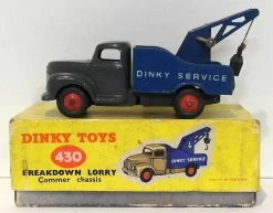 Vintage Dinky 430 - Breakdown Lorry Commer Chassis - Blue