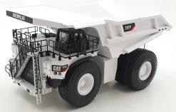 Norscot 1/50 Scale Diecast 55243 CAT 797F Off-Highway Truck White Edition