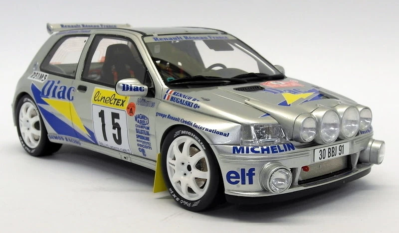 Otto 1/18 Scale OT289B Renault Williams Clio + Traffic Van / Trailer Rally Set - Image 4