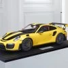 1/8 Minichamps 2018 Porsche 911 (991.2) GT2 RS (Racing Yellow) Resin Car Model Limited 99 Pieces