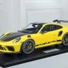 1/8 Minichamps 2018 Porsche 911 (991.2) GT3 RS (Racing Yellow) Resin Car Model Limited 99 Pieces