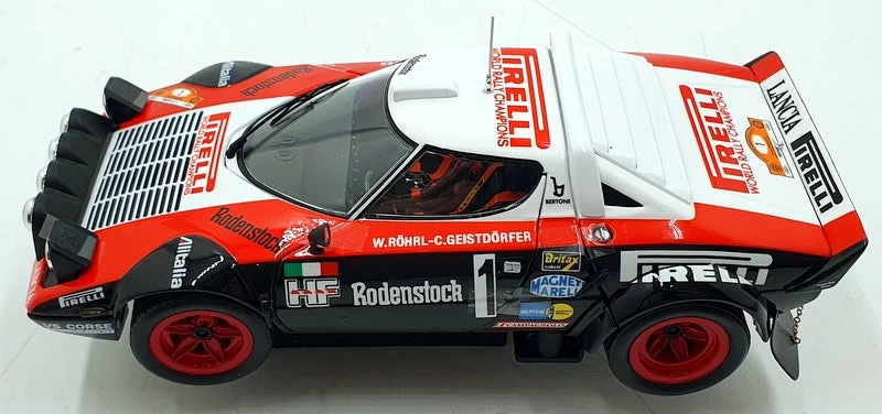Kyosho 1/18 Scale Diecast 08130D Lancia Stratos HF 1978 Hunsruck #1 Pirelli - Image 3