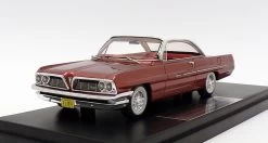 Goldvarg 1/43 Scale GC-017B - 1961 Pontiac Catalina - Metallic Rose 1 Of 210