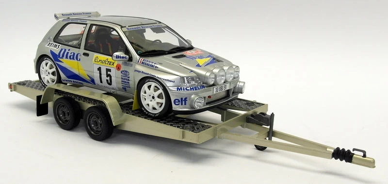 Otto 1/18 Scale OT289B Renault Williams Clio + Traffic Van / Trailer Rally Set - Image 3