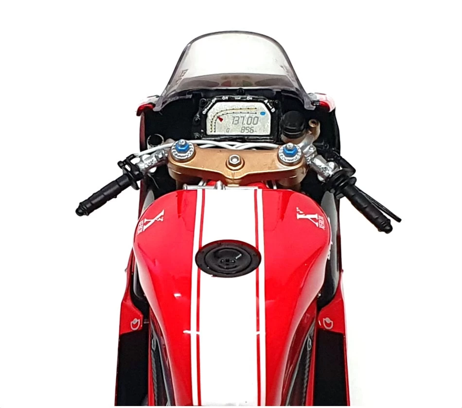Minichamps 1/12 Scale 122 040250 - Ducati 999RS M. Praia WSB 2004 - Image 4