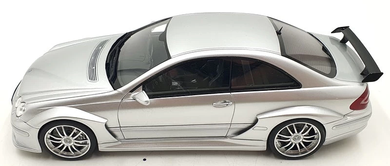 Otto Mobile 1/18 Scale Resin OT895 - Mercedes-Benz C209 CLK DTM AMG - Silver - Image 3