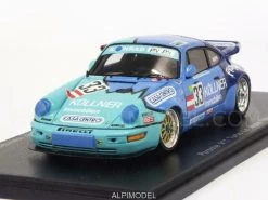 1/43 Porsche 911 Turbo N.33 Le Mans 1994 B. Netzeband - F. Konrad - A. De Azevedo Hermann Model Car By Spark