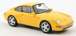 1/18 Norev 1994 Porsche 911 Carrera (993) (Yellow) Diecast Car Model