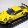1/18 Spark Porsche 911 GT2 RS GT2RS Weissach Package (Yellow) Resin Car Model