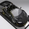 1/12 Looksmart Lamborghini Centenario Roadster (Black With Carbon Fiber Base) Resin Car Model