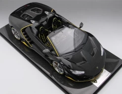 1/12 Looksmart Lamborghini Centenario Roadster (Black With Carbon Fiber Base) Resin Car Model