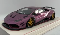 1/18 Davis & Giovanni DG Lamborghini Huracan Liberty Walk LB Performance Purple Resin Car Model Limited 10 Pieces