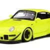 1/18 GT Spirit GTSpirit Porsche 911 993 RWB Duck Tail (Citron Yellow) Resin Car Model