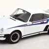 1/18 KK-Scale 1976 Porsche 911 (930) Turbo 3.0 (White With Martini Livery) Diecast Car Model