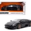 1/24 Jada Lamborghini Murcielargo LP640 LP-640 Black Diecast Car Model