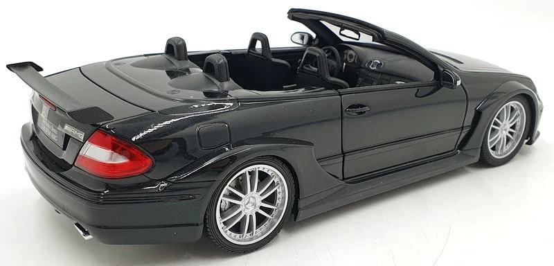 Kyosho 1/18 Scale 08462BK - Mercedes Benz CLK DTM AMG Cabriolet - Black - Image 2