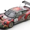 SPARK 1/43 Porsche 911 GT3 R No.16 Modena Motorsports 24H Spa 2019 J. Shen - P. Descombes - B. Simonsen - M. Beche Limited 300