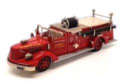 Ashton Models 1/43 Scale AH34G - 1951 FWD Model F75T Pumper - Cody FB Wyoming