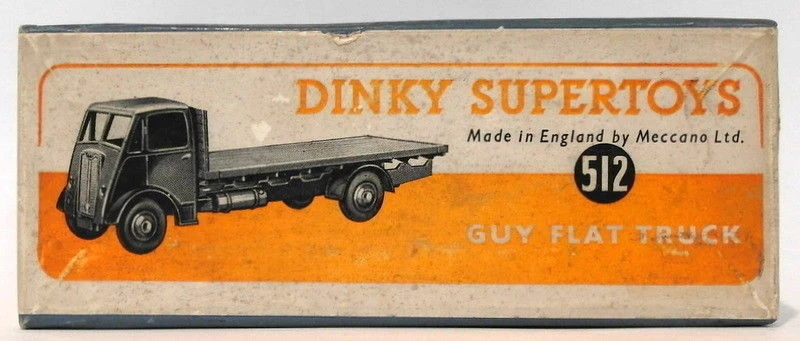 Vintage Dinky Supertoys 512 - Guy Platform Wagen - Blue Red - Image 7