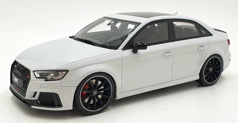 GT Spirit 1/18 Scale Resin GT346 - Audi ABT RS3 - White