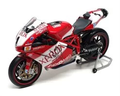 Minichamps 1/12 Scale 122 050201 - Ducati 999F05 WSB 2005 - SIGNED Toseland