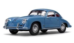 1/18 Sunstar 1957 Porsche 356A 1500 GS Carrera GT (Blue) Diecast Car Model